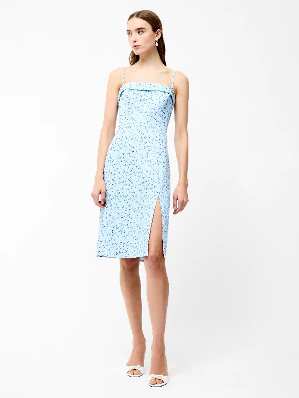 Midi dresses with geometric cutouts for a contemporary and edgy look Echo Crepe Strappy Midi Dress Midi dresses with geometric cutouts for a contemporary and edgy look Echo Crepe Strappy Midi Dress