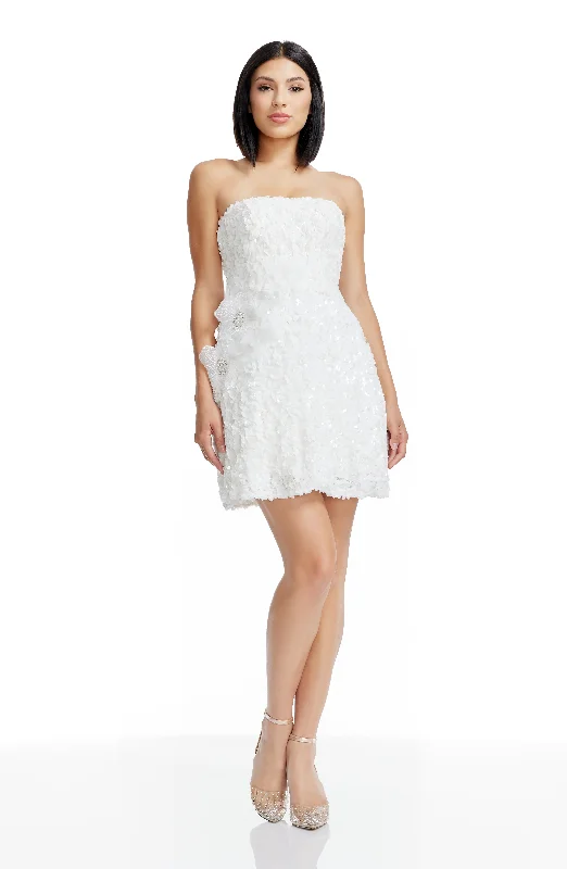 Mini dresses with beaded embellishments for a fancy event Sasha Dress