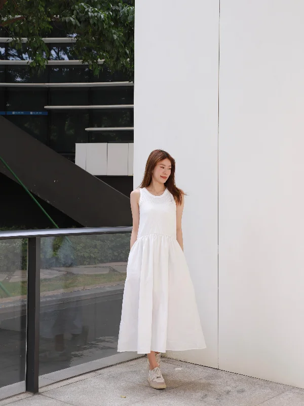 Midi dresses with satin - finish fabrics for a luxurious feel Cotton Tank Shirt Maxi Dress Midi dresses with satin - finish fabrics for a luxurious feel Cotton Tank Shirt Maxi Dress
