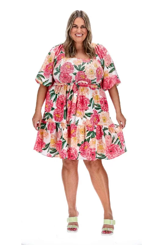 Satin mini dresses for a luxurious feel Noah Puff Sleeve Mini