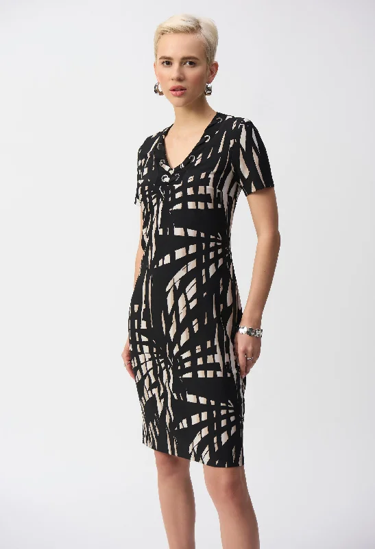Midi dresses with tassel accents for a bohemian and free - spirited style Knee-length Sheath Dress Midi dresses with tassel accents for a bohemian and free - spirited style Knee-length Sheath Dress
