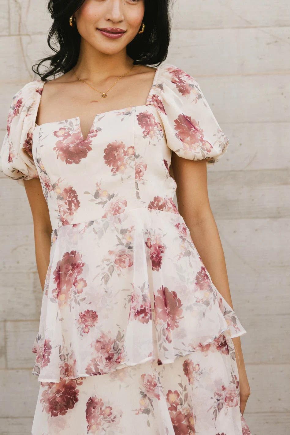 Maxi - inspired midi dresses with flowing fabrics for a beachy vibe Xara Floral Midi Dress Maxi - inspired midi dresses with flowing fabrics for a beachy vibe Xara Floral Midi Dress