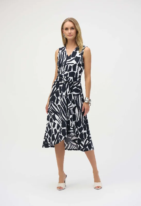Midi dresses with side slits for a sexy and elegant appearance Knee-length Wrap Dress Midi dresses with side slits for a sexy and elegant appearance Knee-length Wrap Dress