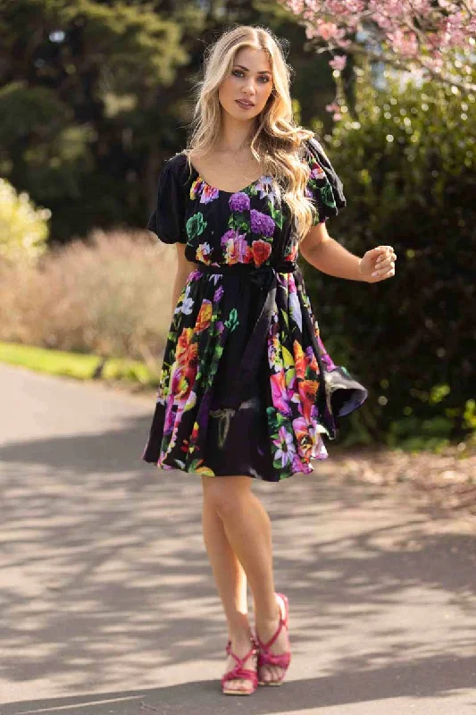 Floral print mini dresses for summer parties Anne-Marie Mini Dress