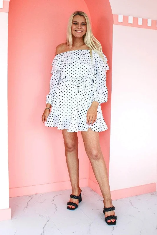 Mini dresses with criss - cross backs for a flirty look Romeo Dress Spots