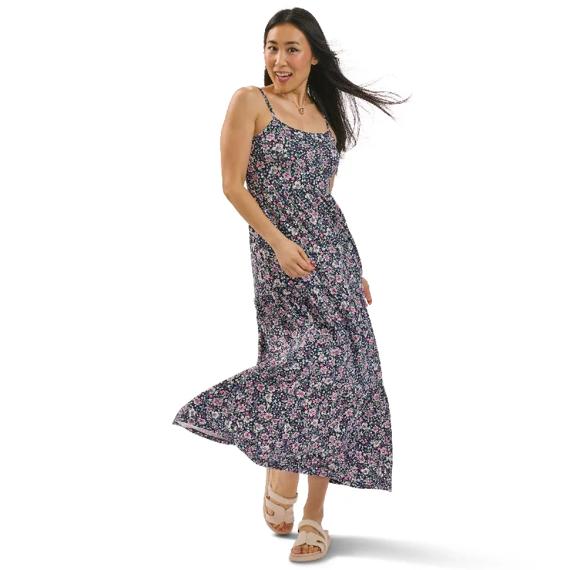 Mini dresses with bow accents for a sweet look mySTYLE Women's Printed Maxi Dress