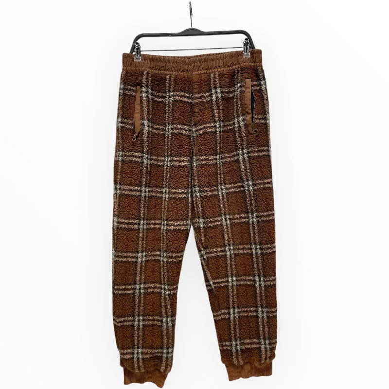 Bootcut Style Women's Stretch Denim Jeans in Dark WashBURBERRY LONDON/Straight Pants/XL/Plaid/BRW/