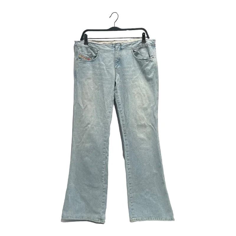 Plus Size Women's Elastic - Waist Culottes in Earth TonesDIESEL/Bootcut Pants/31/Denim/BLU/
