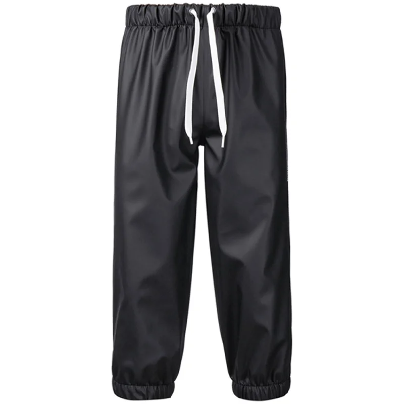 Plus Size Women's Patchwork - Design Jeans for a Unique AppearanceDidriksons Black Midjeman Pants