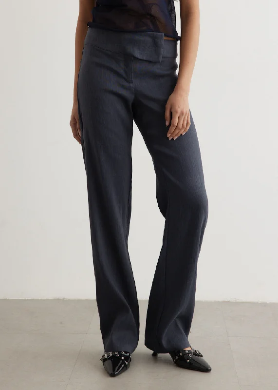 Plus Size Women's Drawstring - Waist Loungewear Pants in Soft FabricsDip Pants