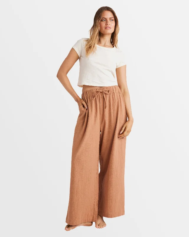 Tapered Leg Women's Wool Blend Trousers for WinterFOLLOW ME PANT 2