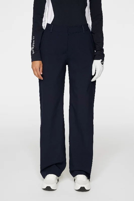 Plus Size Women's Pleated Front Dress Pants for Office WearEvertine Rain Pants