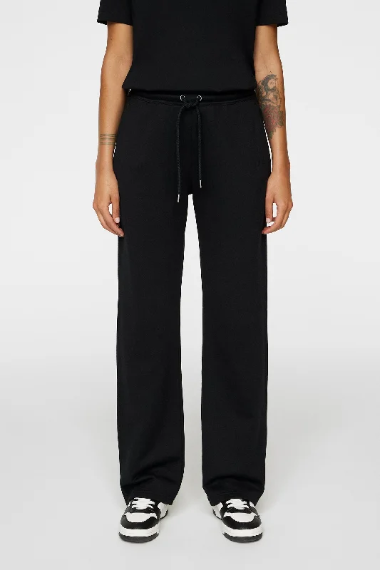 Bell - Bottom Style Women's Denim Pants with Embroidered DetailsWomen's Alpha Sweatpants Bell - Bottom Style Women's Denim Pants with Embroidered DetailsWomen's Alpha Sweatpants