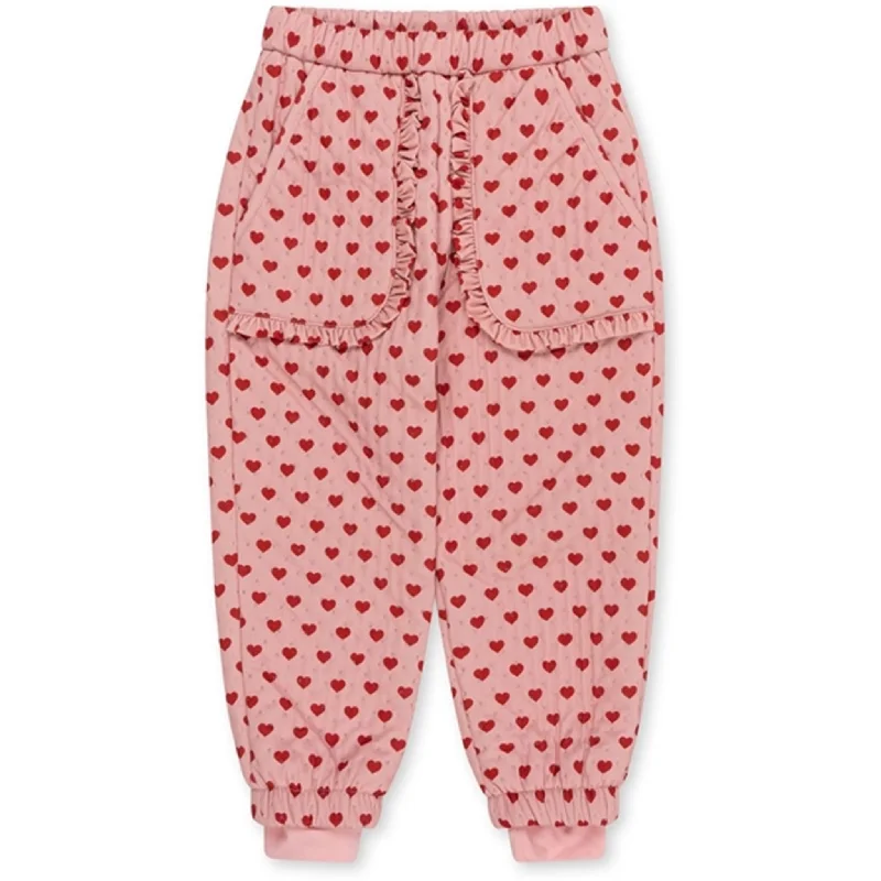 Plus Size Women's Patchwork - Design Jeans for a Unique AppearanceKonges Sløjd Coeur Mellow Thermo Frill pants