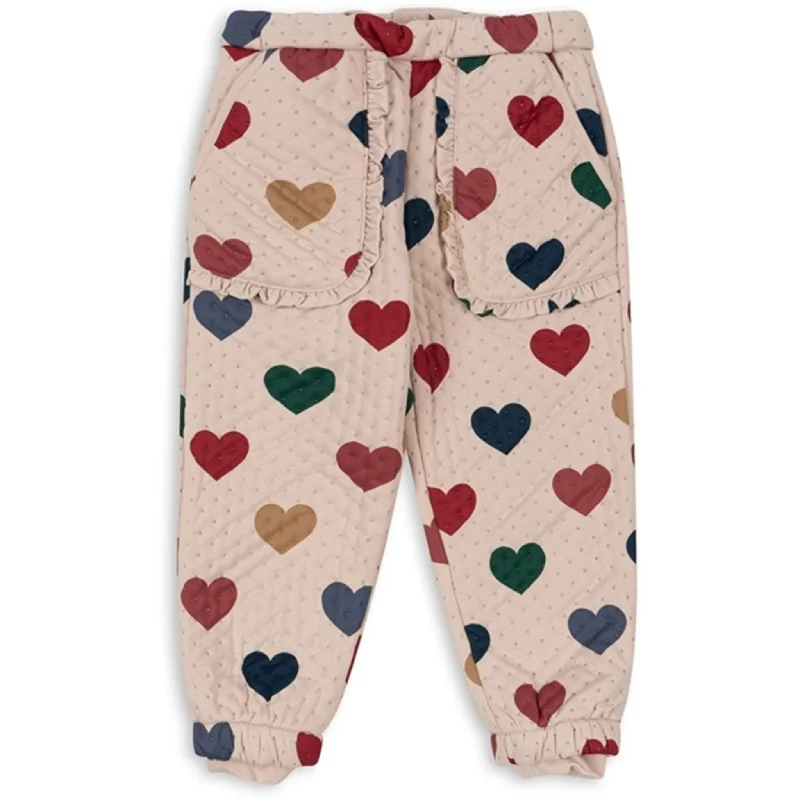 Skinny Fit Women's Leather Look Leggings for a Rocker VibeKonges Sløjd Frill Bon Coeur Coloré Thermopants