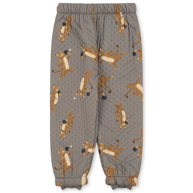 Plus Size Women's Metallic - Finish Joggers for a Stylish LoungeKonges Sløjd Ping Pong Sage Thermo Pants