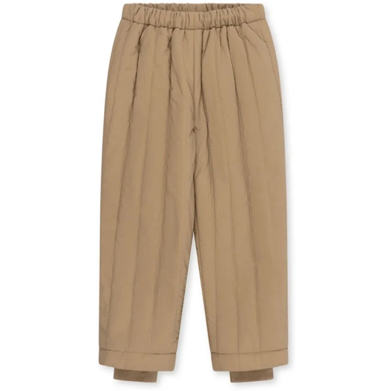 Plus Size Women's Drawstring - Waist Loungewear Pants in Soft FabricsKonges Sløjd Travertine Storm Thermo Pants