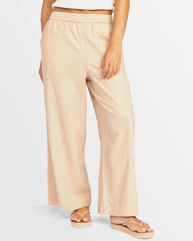 Palazzo Style Women's Printed Trousers in Bohemian PatternsLEKEITIO BAY PANT