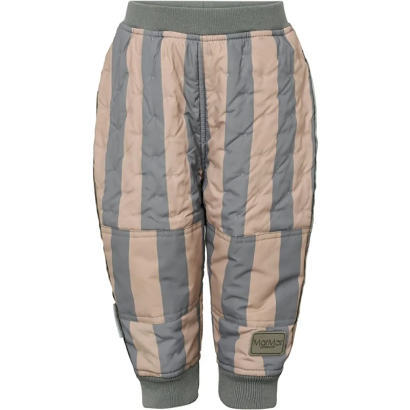 Bell - Bottom Style Women's Denim Pants with Embroidered DetailsMarMar Alpaca Stripe Odin Thermo Pants