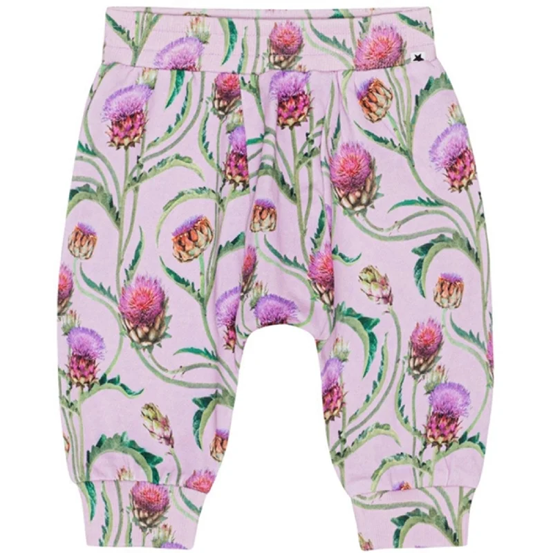 Flare Leg Women's Satin Trousers for a Glamorous Night OutMolo Artichoke Mini Sona Pants