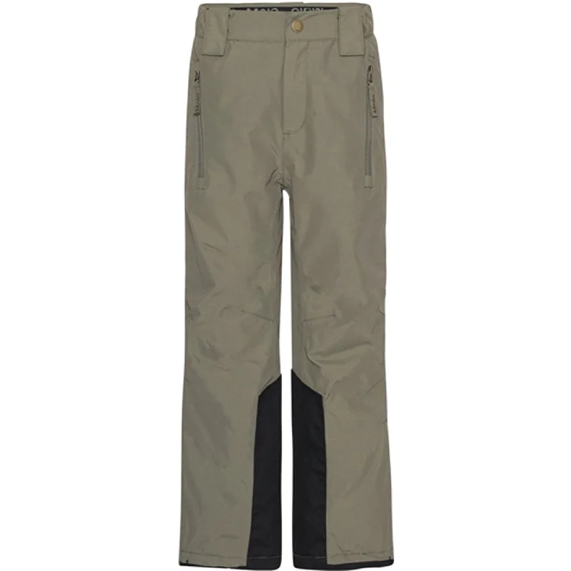 Bell - Bottom Style Women's Denim Pants with Embroidered DetailsMolo Dusty Green Jump Pro Ski Pants