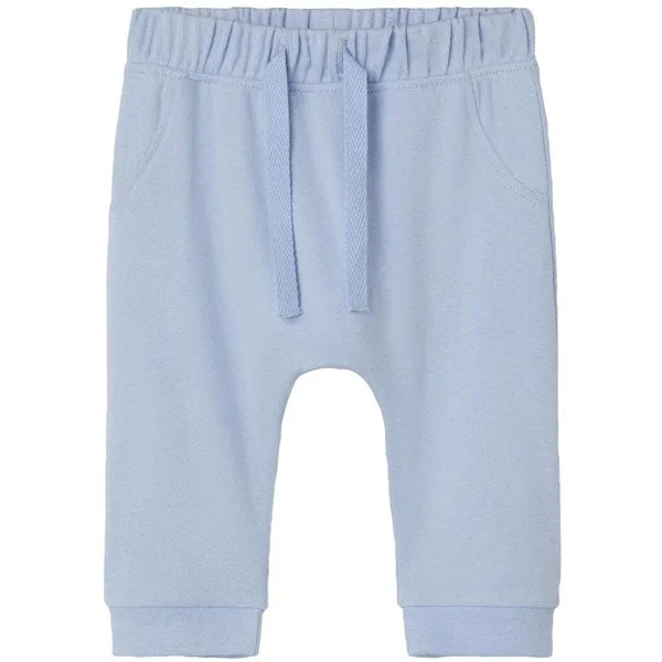 Plus Size Women's Drawstring - Waist Loungewear Pants in Soft FabricsName it Chambray Blue Fanno Pants