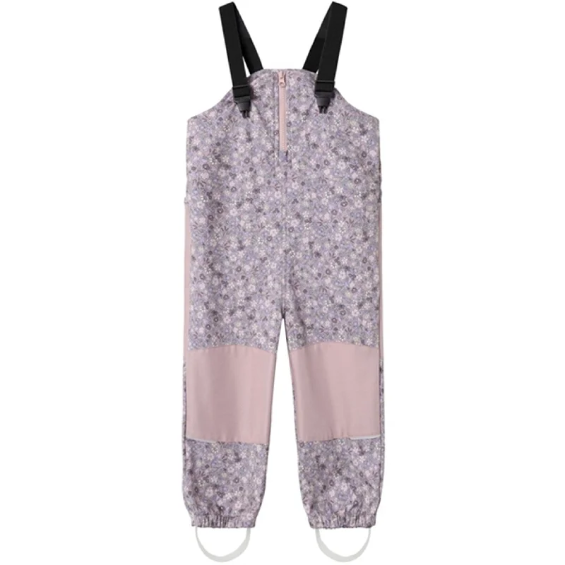 Plus Size Women's Metallic - Finish Joggers for a Stylish LoungeName it Deauville Mauve Alfa08 Softshell Pants Small Flower