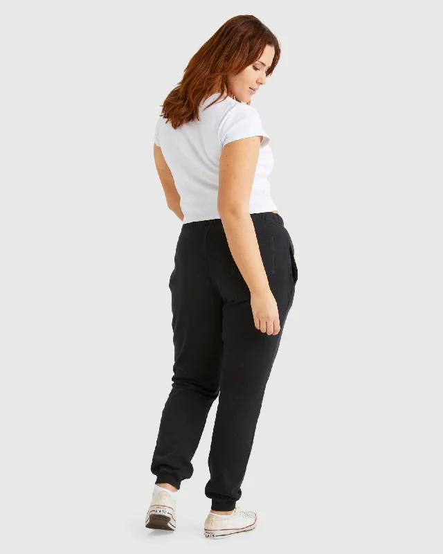 Straight - Leg Women's Vegan Leather Pants for a Chic LookOD TRACKPANT