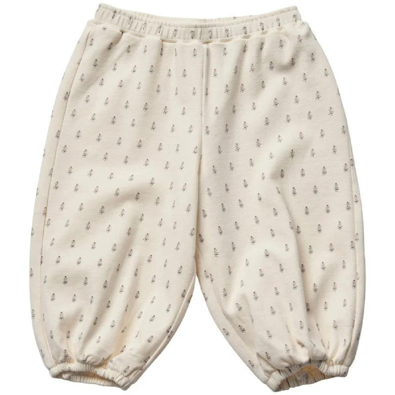Cigarette Style Women's Printed Linen Blend Pants for Casual DaysSofie Schnoor Antique White Trousers