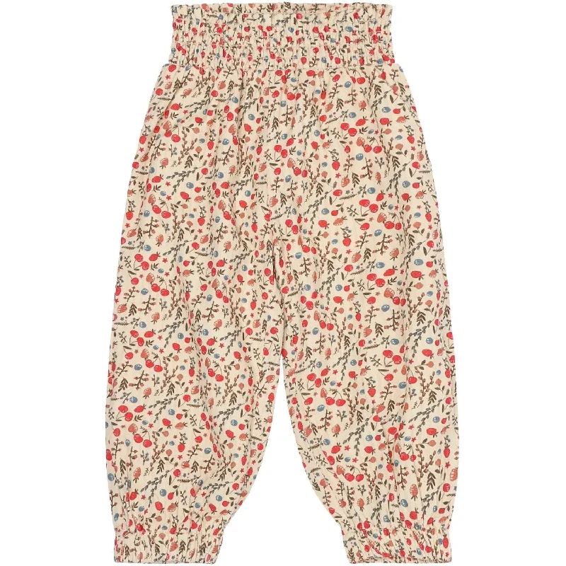 Bell - Bottom Style Women's Denim Pants with Embroidered DetailsTHE NEW Siblings Angora Nature AOP Lyanra Pants