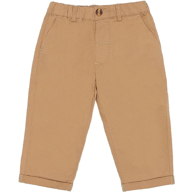 Cropped Women's Corduroy Pants in Autumn ColorsTHE NEW Siblings Tannin Kris Chinos
