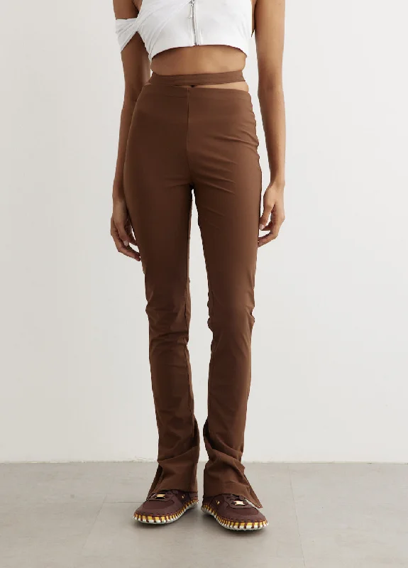 Plus Size Women's High - Waisted Bootcut Jeans in Distressed Stylex Jacquemus NRG Pants Plus Size Women's High - Waisted Bootcut Jeans in Distressed Stylex Jacquemus NRG Pants