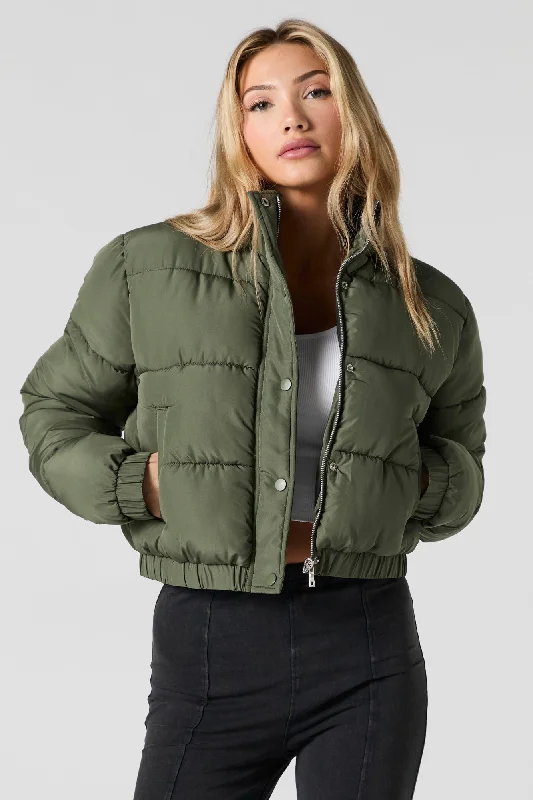 Oversized women's wool coats in a monochromatic look for a trendy outfitButton Front Puffer Jacket Oversized women's wool coats in a monochromatic look for a trendy outfitButton Front Puffer Jacket