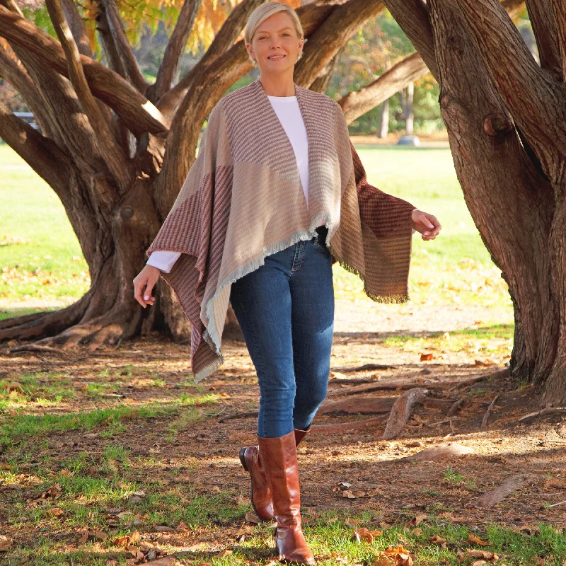 lightweight women cardigan for spring and fallWrapped in Style Poncho