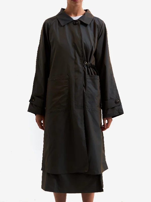 Checkered women's wool coats in a classic pattern for a timeless styleARCS Easy Mac - Neptune