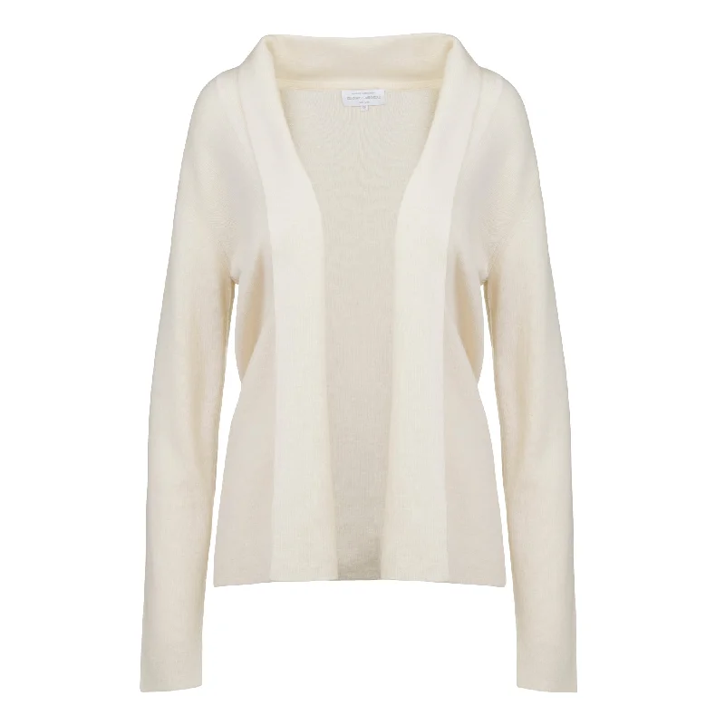 sequin embellished women cardigan for special occasionsRibbed Cashmere Cardigan in Winter White sequin embellished women cardigan for special occasionsRibbed Cashmere Cardigan in Winter White