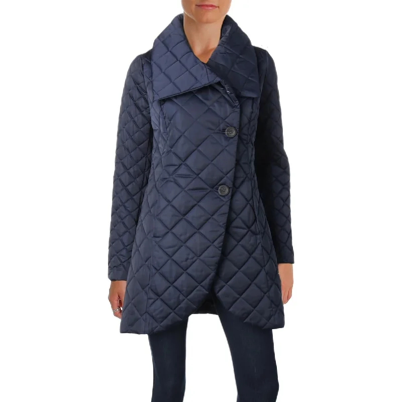 Checkered women's wool coats in a classic pattern for a timeless styleT Tahari Womens Charlotte Fall Lightweight Quilted Coat Checkered women's wool coats in a classic pattern for a timeless styleT Tahari Womens Charlotte Fall Lightweight Quilted Coat