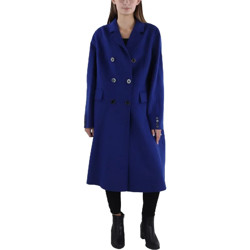 Women's reversible down coats with two - tone designs for versatile stylingTahari Womens Wool Blend Double Breasted Wool Coat Women's reversible down coats with two - tone designs for versatile stylingTahari Womens Wool Blend Double Breasted Wool Coat