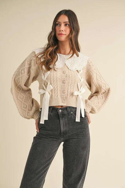 Bell - Sleeve Women's Mohair - Wool Blend SweatersAlice Sweater