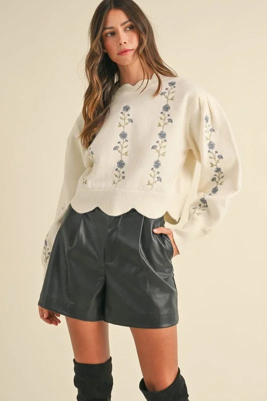Split - Hem Women's Linen Blend Sweaters for SpringChloe Sweater
