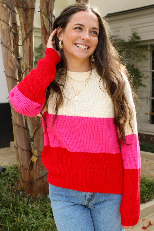 Sleeveless Women's Silk - Trimmed Sweaters for SummerForever Young Striped Sweater