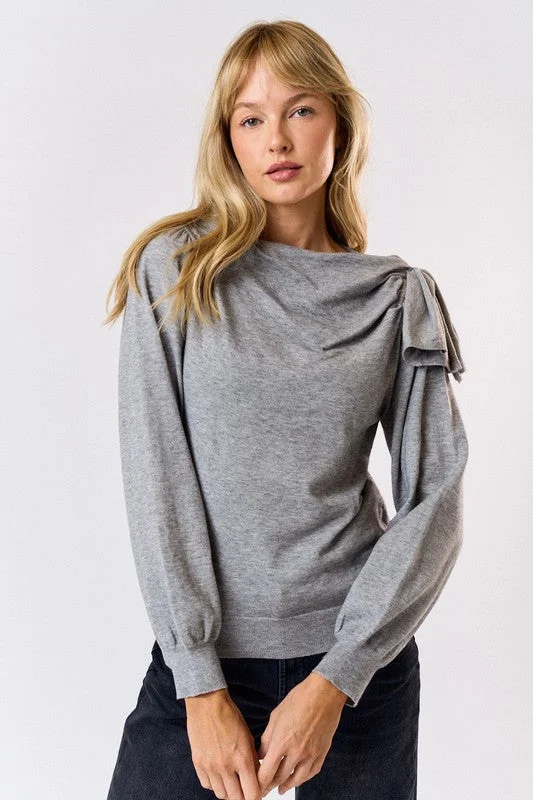 Women's Long Sleeve Turtleneck Cashmere SweatersMadeline Top