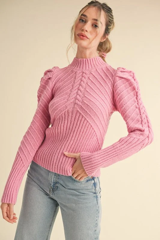 Open - Front Women's Cardigan - Style Mohair SweatersOphelia Sweater