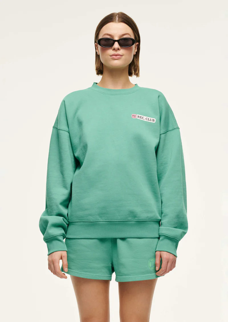 Short Sleeve Women's Cotton Blend Sweaters in Pastel ColorsSeminal Sweat - Blarney