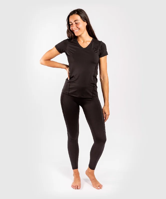 Moisture - Wicking Women T Shirt for Active LifestylesVenum G-Fit Dry-Tech T-shirt - For Women - Black/Black Moisture - Wicking Women T Shirt for Active LifestylesVenum G-Fit Dry-Tech T-shirt - For Women - Black/Black