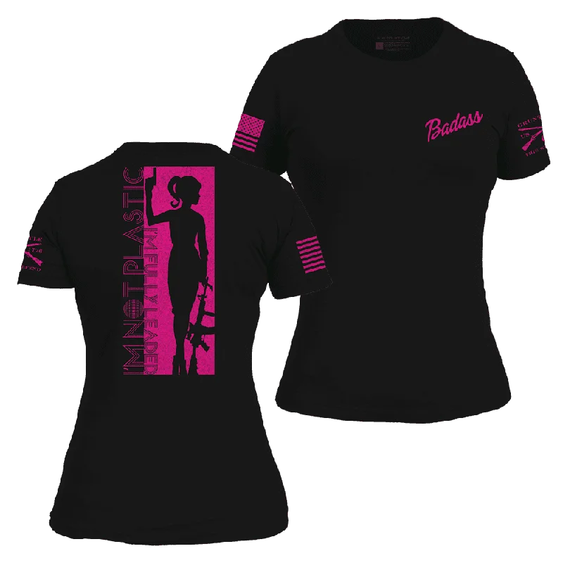Moisture - Wicking Women T Shirt for Active LifestylesWomen's Fully Leaded Slim Fit T-Shirt - Black Moisture - Wicking Women T Shirt for Active LifestylesWomen's Fully Leaded Slim Fit T-Shirt - Black