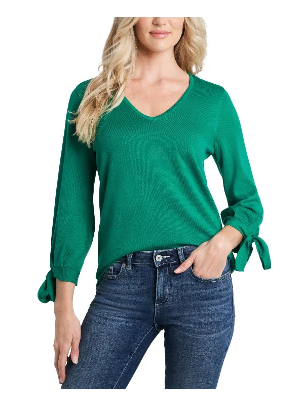 Plus Size Women's Open - Front Cardigan Style Sweater DressesWomens Knit Tie Sleeve V-Neck Sweater Plus Size Women's Open - Front Cardigan Style Sweater DressesWomens Knit Tie Sleeve V-Neck Sweater