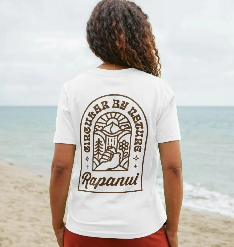 Puff Sleeve Women T Shirt for a Fashion - Forward LookWomen's Nature T-Shirt