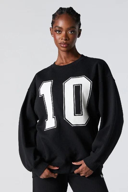 Women's tie - front hoodie in a lightweight fabric for summer layeringOversized Graphic Fleece Sweatshirt Women's tie - front hoodie in a lightweight fabric for summer layeringOversized Graphic Fleece Sweatshirt