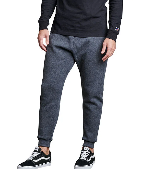 20JHBM - Russell Athletic Mens Dri-Power® Pocket Jogger Sweatpants | Black Heather